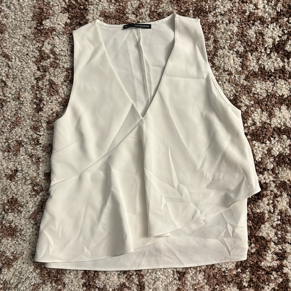 Night Out White Top